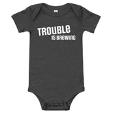 Trouble is Brewing Baby One Piece